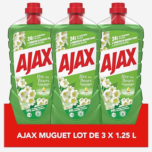AJAX - Nettoyant Ménager Sols et Multi Surfaces Ajax Fête... - Sports & Fitness Amazon France à 9.45€