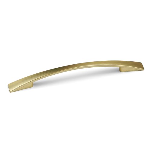 128mm Brushed Brass Cabinet Handle Curved Bow Satin Gold... - Maison & Cuisine Amazon Royaume-Uni à 1.93€