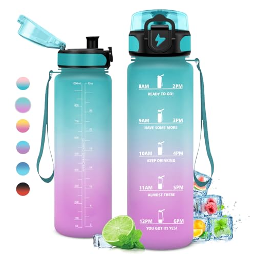 KollyKolla Trinkflasche 1L Kohlensäure Geeignet... - Sports & Fitness en promo à 10.99€
