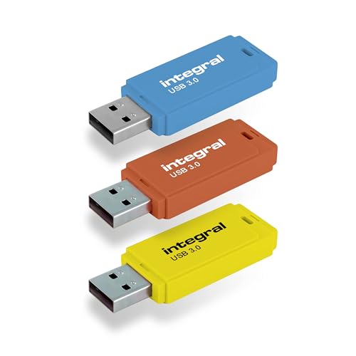 Integral Neon - Chiavetta USB 3.0 da 64 GB, confezione da 3... - High-Tech & Électronique Amazon Italie à 27.20€