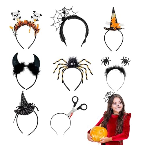 mzoLife 8 diademas de Halloween para mujer, diademas de... - Amazon Espagne à 6.74€