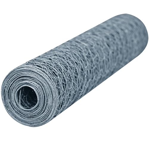 WERKA PRO Rete zincata a Maglia Esagonale di 25 mm 0,5 x 25m - Animalerie Amazon Italie à 30.15€
