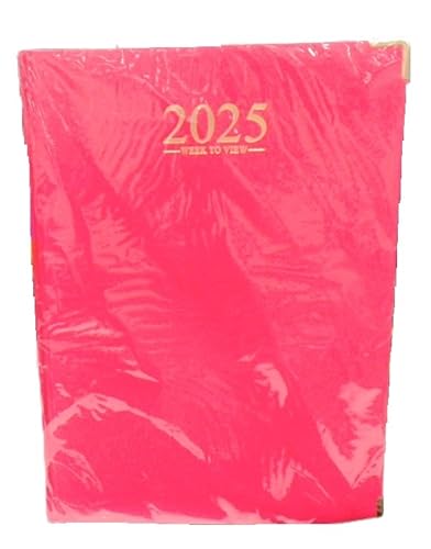 G4GADGET 2025 A4 Week To View Pink Diary Week On Two Pages... - Maison & Cuisine Amazon Royaume-Uni à 3.52€