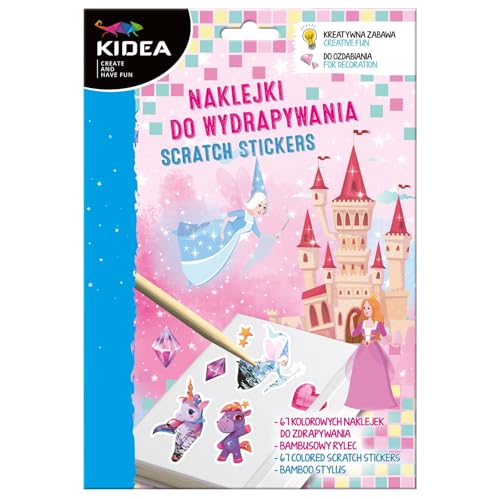 Kideas magische Welt Kratzer Aufkleber - Loisirs Créatifs Amazon Allemagne à 2.27€