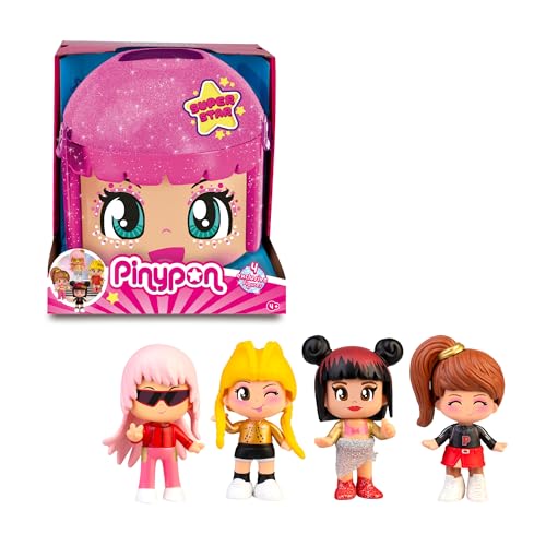 Pinypon Super Star Édition Exclusive de Pinypon avec 4... - Jouets & Jeux en promo à 25.40€