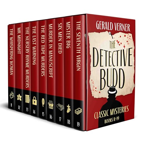 THE DETECTIVE BUDD CLASSIC MYSTERIES BOOKS 11–19 nine... - Auto & Moto Amazon Royaume-Uni à 1.99€