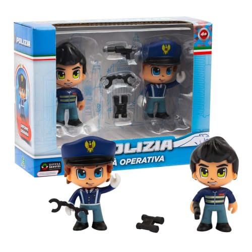 Giochi Preziosi Police - Figurine de Police - Pack de 2... - Jouets & Jeux Amazon France à 9.71€