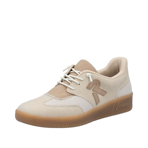 Rieker M5551, Zapatillas Bajas Mujer, Beige, 40 EU - Mode & Vêtements en promo à 24.46€