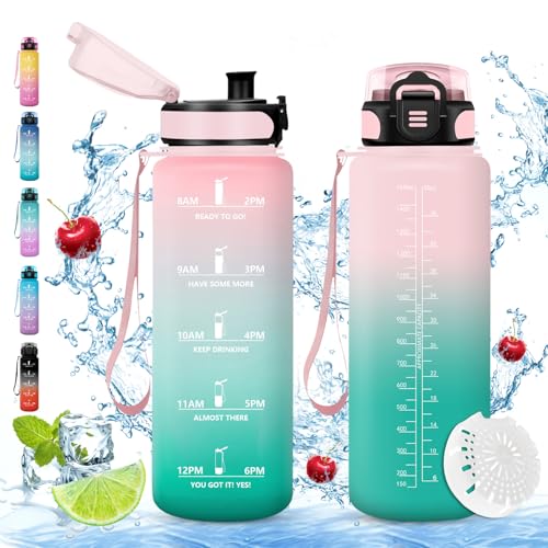 Vikaster große trinkflasche, 1500ml BPA-frei... - Sports & Fitness Amazon Allemagne à 11.87€