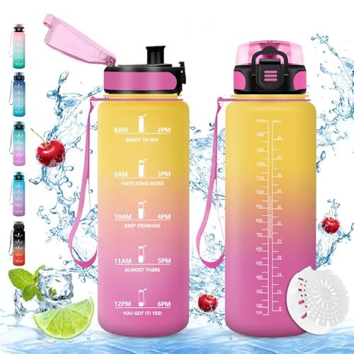 Vikaster Bouteille, Gourde 1.5l, sans BPA, Étanche &... en promo à 9,50€ (-47%) sur Amazon FR