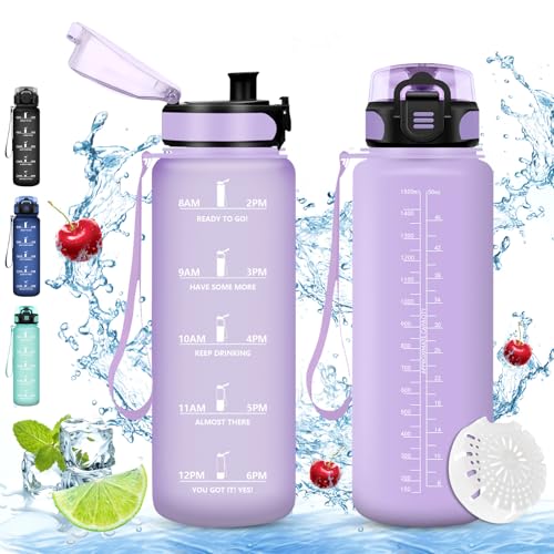 Vikaster große trinkflasche, 1.5l BPA-frei Wasserflasche... - Sports & Fitness en promo à 8.99€