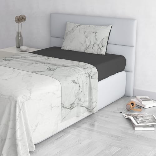 Fashion Bed Sheet Set, Made in Italy, Soft Microfibre Bed... - Maison & Cuisine Amazon Royaume-Uni à 9.85€