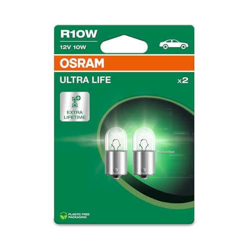 OSRAM ULTRA LIFE, R10W, Doble Blister, (2 lámparas) - High-Tech & Électronique Amazon Espagne à 8.16€