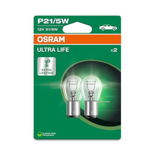 Osram ULTRA LIFE, P21/5W, Double Blister, (2 lamps), white - High-Tech & Électronique en promo à 2.11€