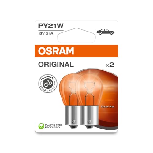 OSRAM ORIGINAL LINE 12V, PY21W, signal lamp, Metal Base... - High-Tech & Électronique Amazon Italie à 4.59€