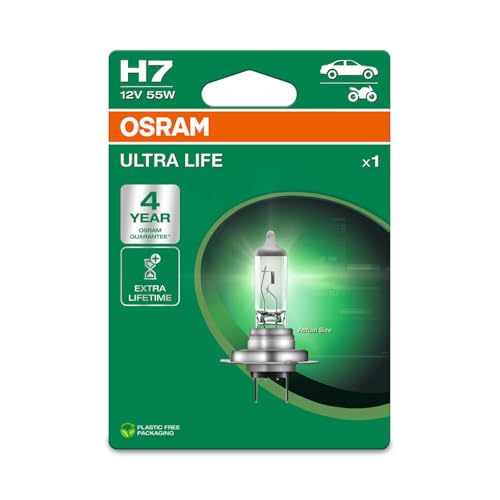 OSRAM ULTRA LIFE, H7, lampada per proiettori alogena... - High-Tech & Électronique Amazon Italie à 5.96€