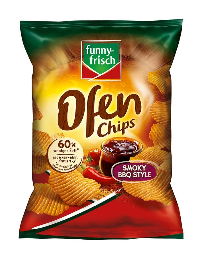 Funny-Frisch Ofen Chips Smoky BBQ Style, 125g - Épicerie en promo à 1.19€