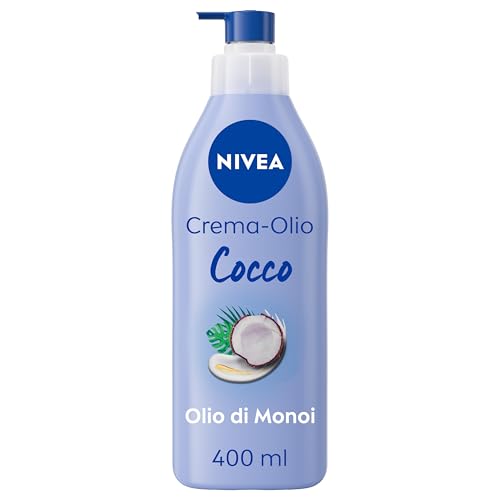 NIVEA Kokosöl-Creme & Monoi-Öl 400 ml, Feuchtigkeitsskeitcre... - Beauté & Parfums Amazon France à 4.28€