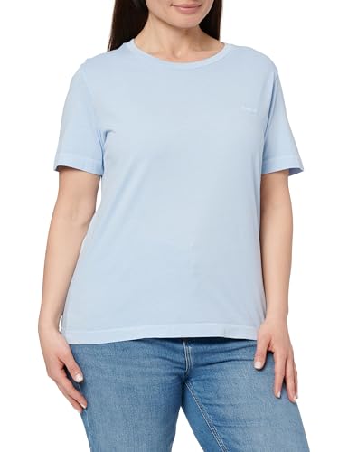 GANT Reg Sunfaded SS C-Neck - Camiseta para Mujer, Azul... - Mode & Vêtements Amazon Espagne à 12.06€