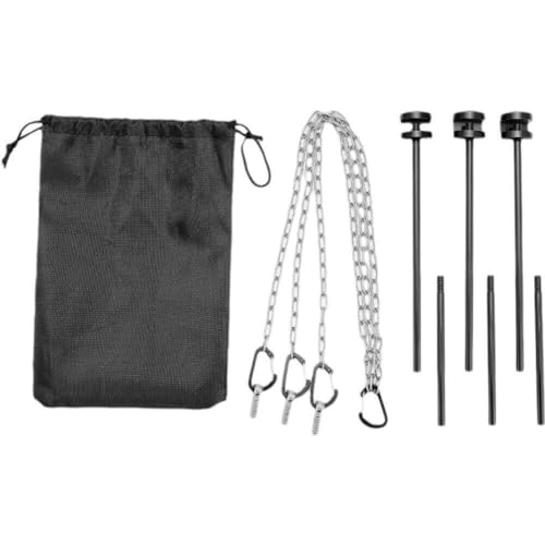 Luxylei Trípode para Fogata, Parrilla Desmontable, Bandeja... - Maison & Cuisine Amazon Espagne à 4.99€