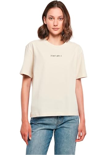 Miss Tee Mst009-i Don't Give A tee Camiseta, Arena Blanca... - Mode & Vêtements Amazon Espagne à 15.99€