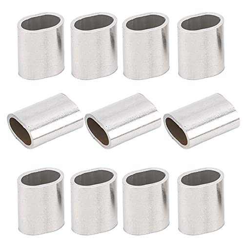 Manguito de Bucle de Engarce Ovalado, Manguito de Acero... - Maison & Cuisine Amazon Espagne à 1.53€