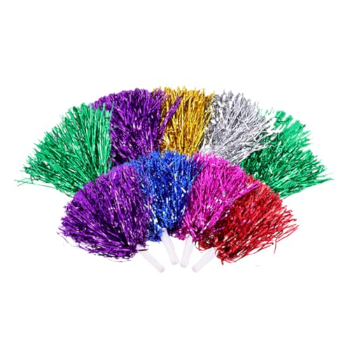 MOBUTOFU 9pcs Reusable Cheerleading Poms Hand Flower Balls... - Sports & Fitness Amazon Royaume-Uni à 7.69€