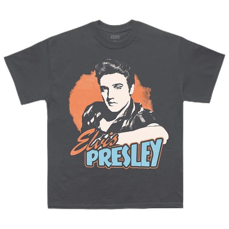 Elvis Presley Mixte Adulte Artist Merch, Charbon, XL - DIY & Tools Amazon France à 19.31€