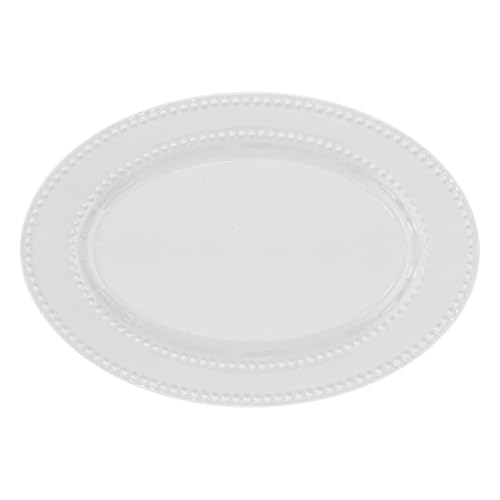 Secret de Gourmet - Plato oval "perle" 33x23cm - Maison & Cuisine Amazon Espagne à 23.00€