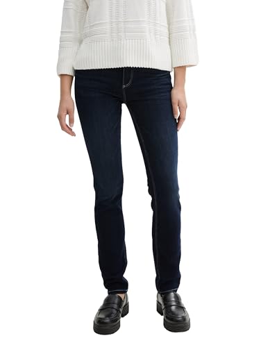 TOM TAILOR Pantalones Vaqueros Kate Slim para Mujer, Rinsed... - Home & Kitchen Amazon Spain à 24.24€