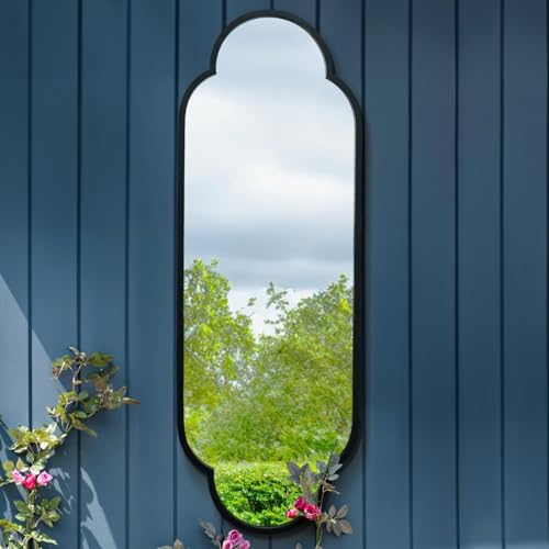 The Duplici - New Black Metal Framed Double Arched Oval... - Maison & Cuisine Amazon Royaume-Uni à 51.32€