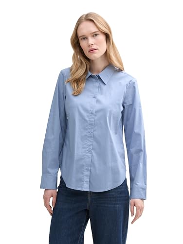 TOM TAILOR Blusa de Popelina para Mujer, 37106 - Flawless... - Mode & Vêtements en promo à 21.62€