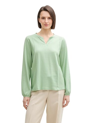 TOM TAILOR Maglietta a Maniche Lunghe da Donna, 38178... - Amazon Italie à 8.77€