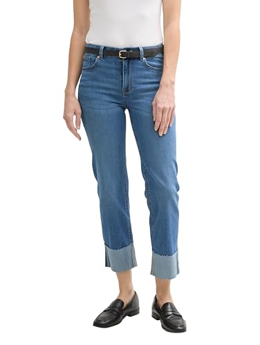 TOM TAILOR 1045730 Vaqueros Kate Straight, 10112-Clean... - Home & Kitchen Amazon Spain à 20.58€