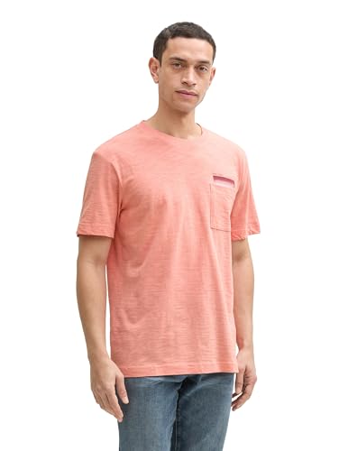 TOM TAILOR Maglietta da Uomo, 12642 - Hazy Coral Rose, L - Amazon Italy à 5.68€