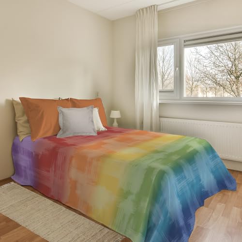 PENSIERI DELICATI Drap de lit 220 x 280 cm, Drap Simple... - Maison & Cuisine Amazon France à 33.35€
