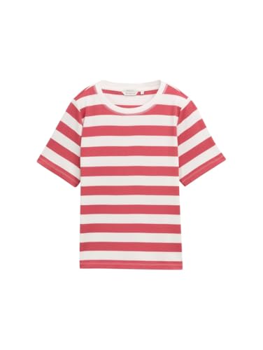Tom Tailor Maglietta da Donna, 37737 - Strisce a Blocchi di... - Amazon Italie à 6.16€