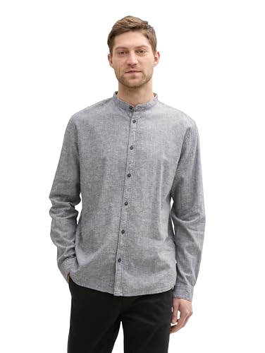 Tom Tailor Regular Fit Kurzarmhemd mit Leinenanteil im... - Amazon Allemagne à 15.27€