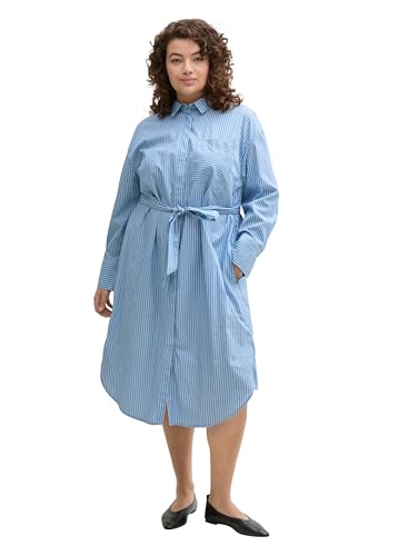 TOM TAILOR Abito da Donna Plus Size, 30198 - Strisce... - Amazon Italie à 20.60€