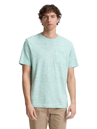 TOM TAILOR Maglietta da Uomo, 37304 - Bottle Green White... - Bébé & Puériculture Amazon Italie à 5.90€