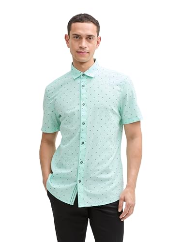 TOM TAILOR 1045082 Camicia, 37271 – Mint Small Hexagon... - Amazon Italy à 10.00€