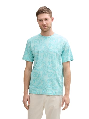 TOM TAILOR Maglietta da Uomo, 37657 - Foglia Turchese, M - Amazon Italy à 5.92€