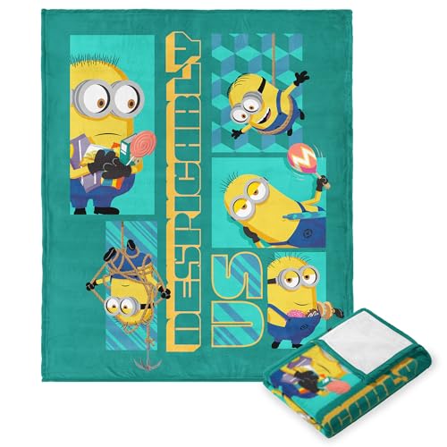 Northwest Despicable Me 4 Cloud Throw Blanket, Super Soft... - High-Tech & Électronique Amazon Royaume-Uni à 19.09€