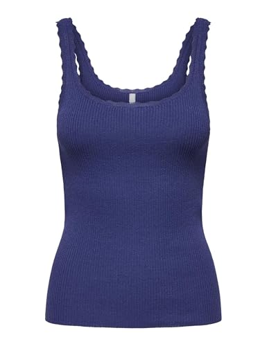 ONLY Onlgemma SL U-Neck Knt Nca, Cinta Azul, XL - Fashion & Clothing Amazon Spain à 8.08€