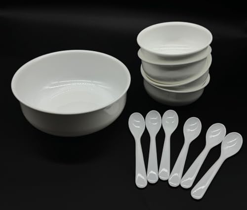 Kimmel Lot de 11 bols en plastique - Couleur : blanc - 1... - Sports & Fitness Amazon France à 4.84€