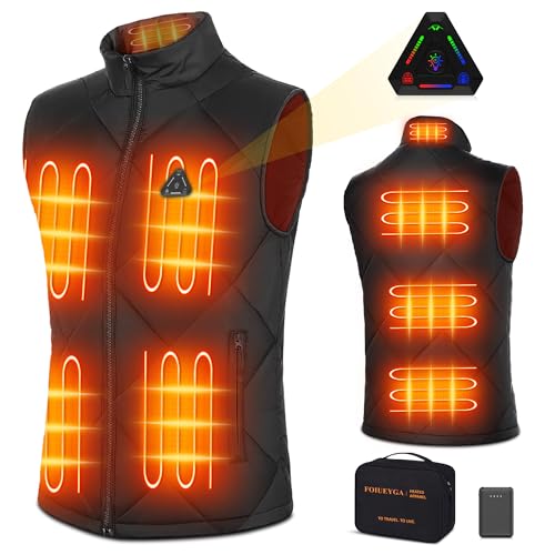 Foiueyga Chaleco calefactable con banco de energía para... - Sports & Fitness Amazon Espagne à 61.44€