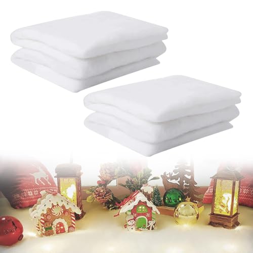 LPAMABA 2 Stück 40 x 150cm Weihnachten Kunstschnee Decke... - Maison & Cuisine Amazon Allemagne à 1.99€