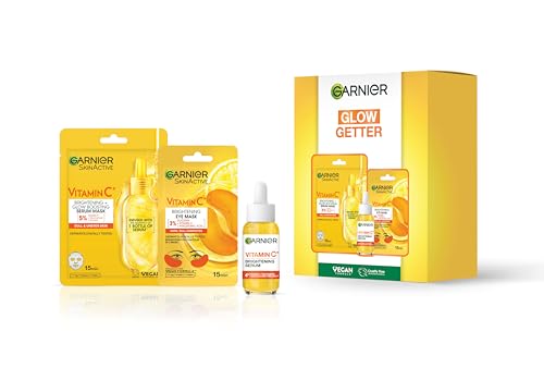 Garnier Vitamin C Glow Getter Giftset - Brightens Skin... - Home & Kitchen Amazon UK à 10.60€