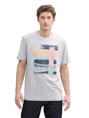 Tom Tailor Maglietta da Uomo, 15398 - Light Stone Grey... - Home & Kitchen Amazon Italy à 5.77€