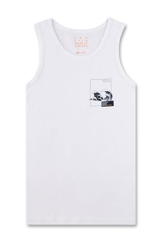 Sanetta Jungen-Unterhemd Weiß | Nachhaltiger Baumwoll-Mix... - Sports & Fitness en promo à 4.06€